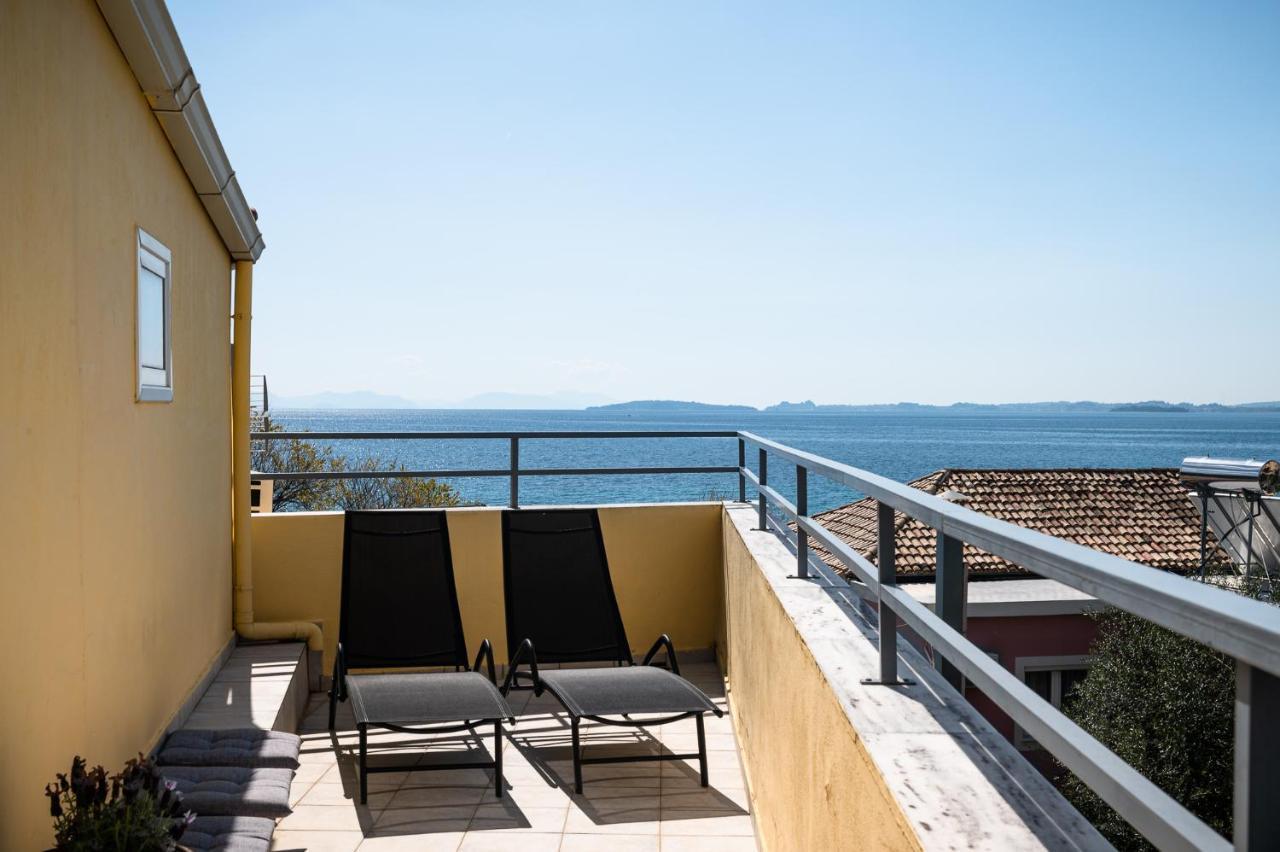 The Seaview Corner Apartments By Konnect, Ipsos Corfu 외부 사진
